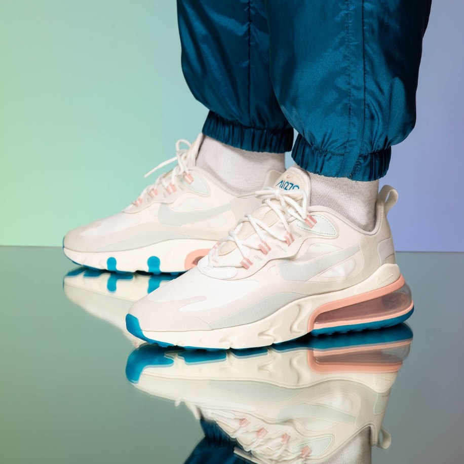 NIKE AIR MAX 270 REACT AMERICAN MODERN SUMMIT WHITE