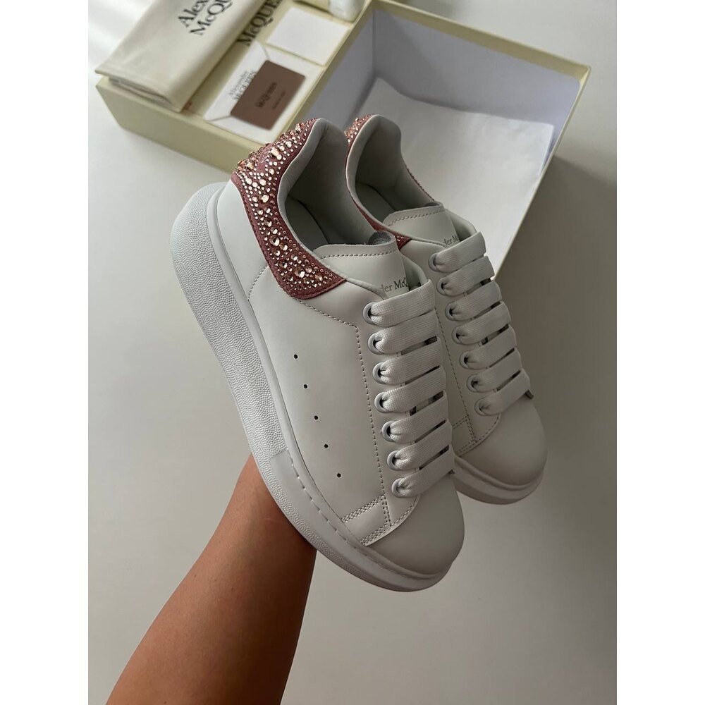 Alexander McQueen Siyah Beyaz Cyristal