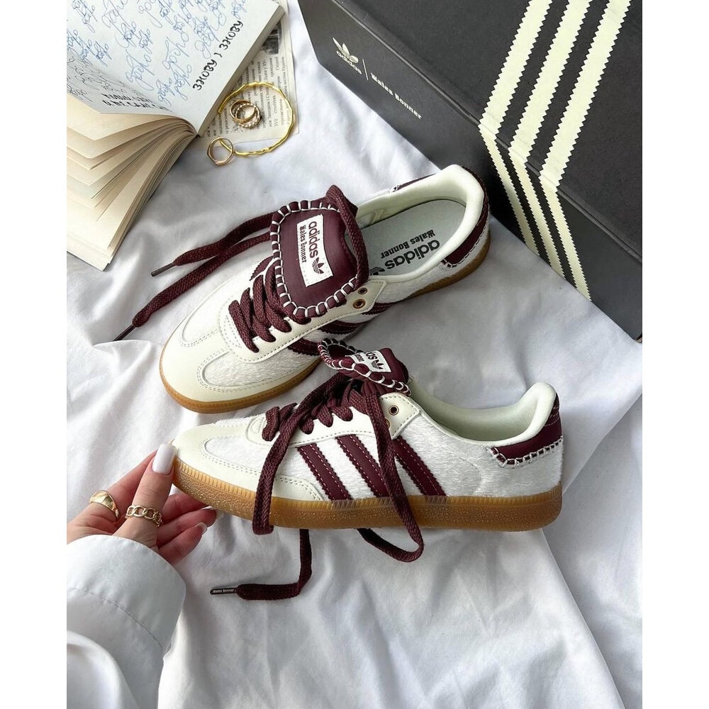 Adidas WALES BONNER SAMBA PONY TONAL LOW TRAINERS