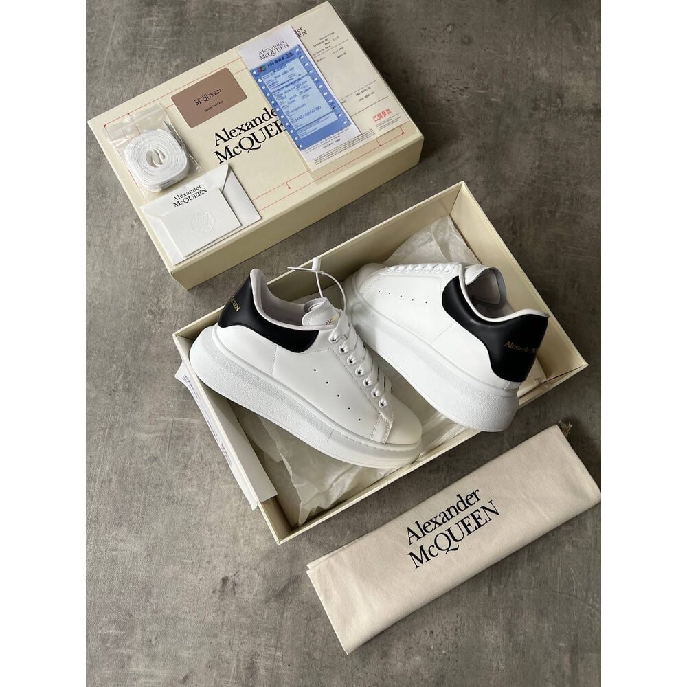 Alexander McQueen Siyah Beyaz Erkek